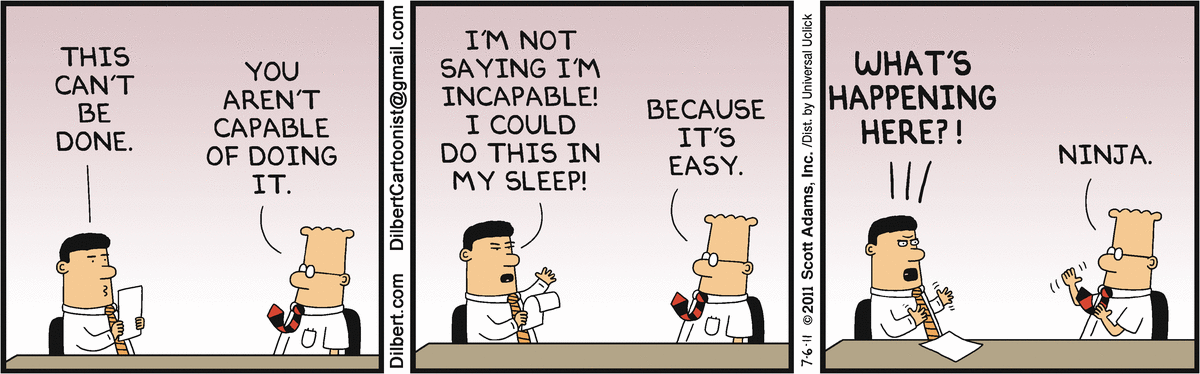Dilbert Cartoon